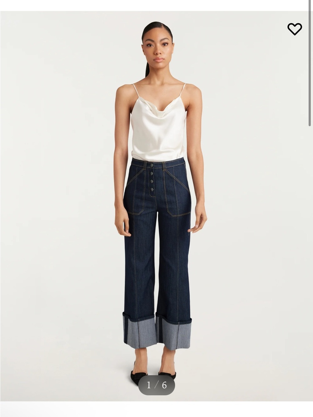 Cinq a Sept Women’s Cuffed Benji Jeans Women’s Size 4 Denim Stretch